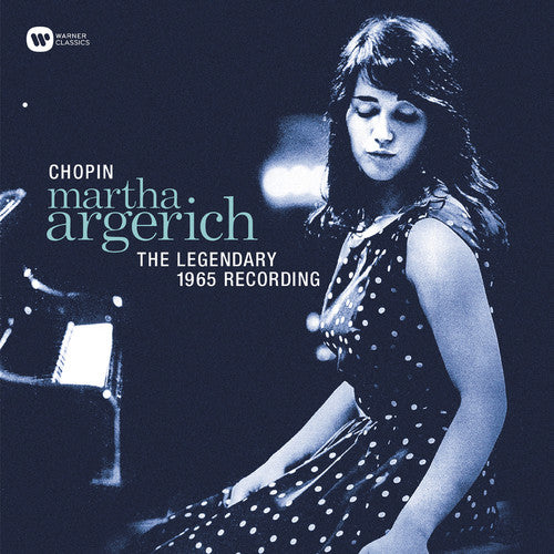 the album cover for Chopin / Martha Argerich - Legendary 1965 Recording