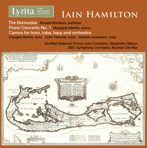 the album cover for Iain Hamilton / Morrison,Ronald / Moore,Douglas - Iain Hamilton: The Bermudas