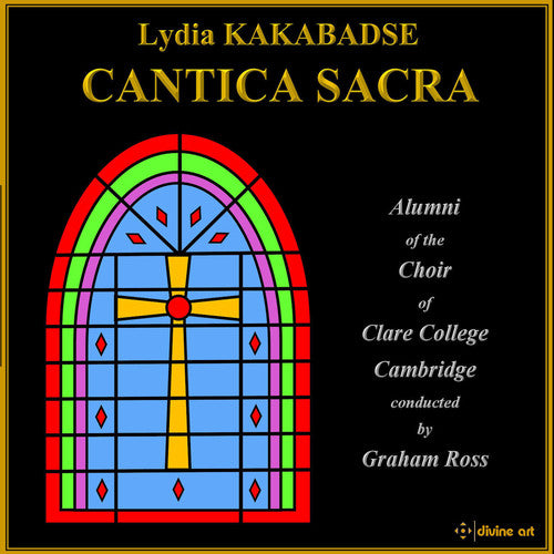 the album cover for Lydia Kakabadse / Durham,Grace / Ross,Graham - Lydia Kakabadse: Cantica Sacra