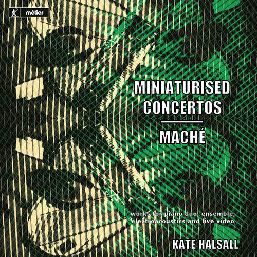 the album cover for Ryoko Akama / Halsall,Kate / Poppy,Andrew - Miniaturised Concertos & Mache
