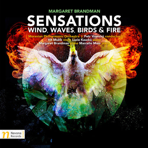 the album cover for Moravian Philharmonic Orchestra - Brandman: Sensations