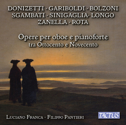the album cover for Luciano Franca - Oboe & Piano Works
