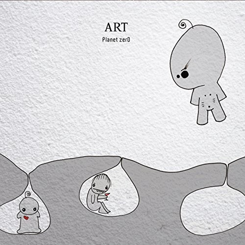 the album cover for Art - Planet Zer0