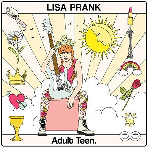 the album cover for Lisa Prank - Adult Teen [Vinyl]