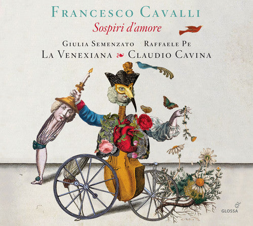 the album cover for Francesco Cavalli / Semenzato / Venexiana - Francesco Cavalli: Sospiri D'amore