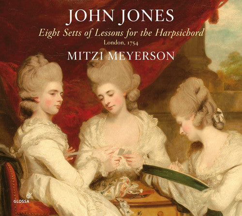 the album cover for John Jones / Meyerson,Mitzi - John Jones: Eight Sets Of Lessons For The