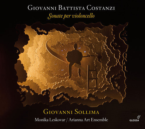 the album cover for Giovanni Costanzi Battista / Sollima / Leskovar - Giovanni Battista Costanzi: Sonate Per Violoncello