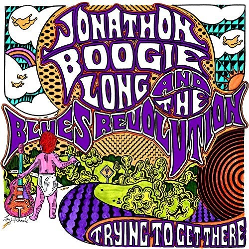 the album cover for Boogie Jonathan Long - Trying To Get There