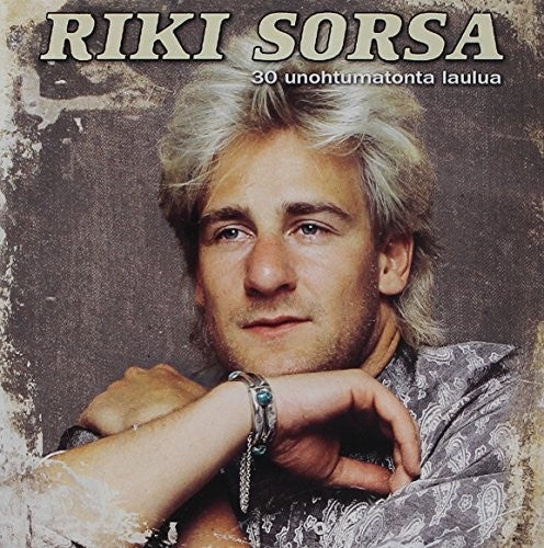 the album cover for Riki Sorsa - 30 Unohtumatonta Laulua
