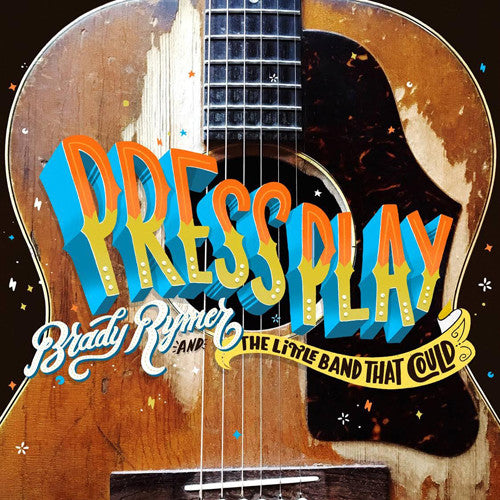 the album cover for Brady Rymer - Press Play