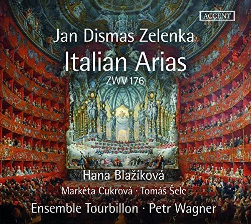 the album cover for Hana Blazikova - 8 Italian Arias