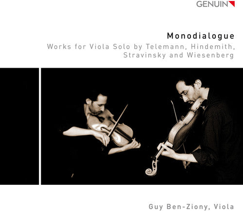 the album cover for P Hindemith / Ziony,Guy Ben - Monodialogue