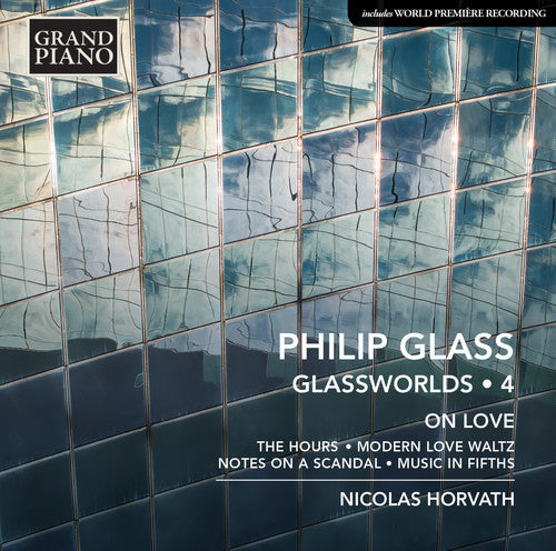 the album cover for P Glass / Horvath,Nicolas - Glasswords 4