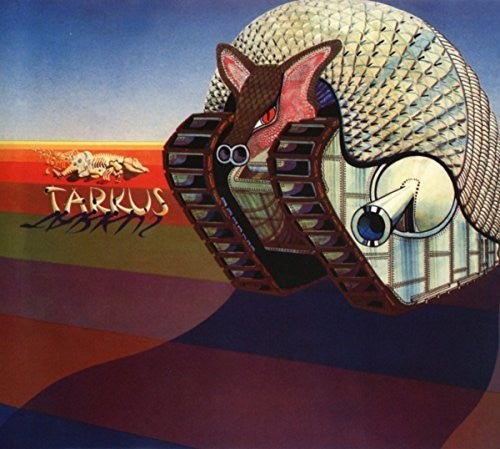 the album cover for Emerson, Lake & Palmer - Tarkus