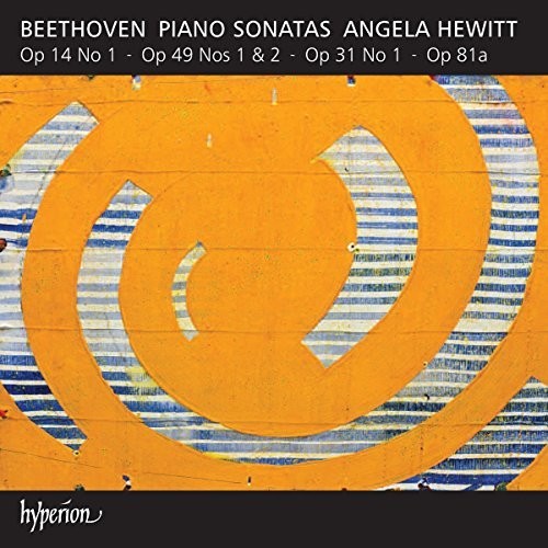 the album cover for Beethoven / Angela Hewitt - Beethoven: Piano Sonatas, Vol. 6