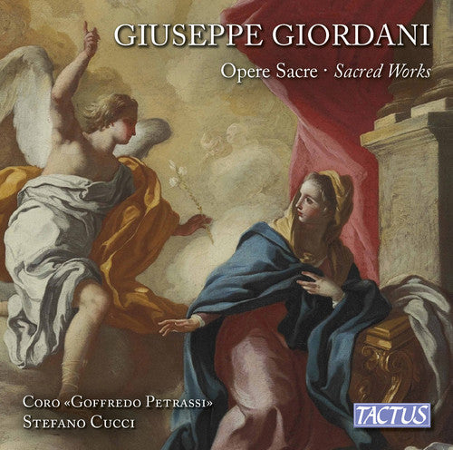 the album cover for G Giordani / Pennicchi,Marinella - Giuseppe Giordani: Sacred Works