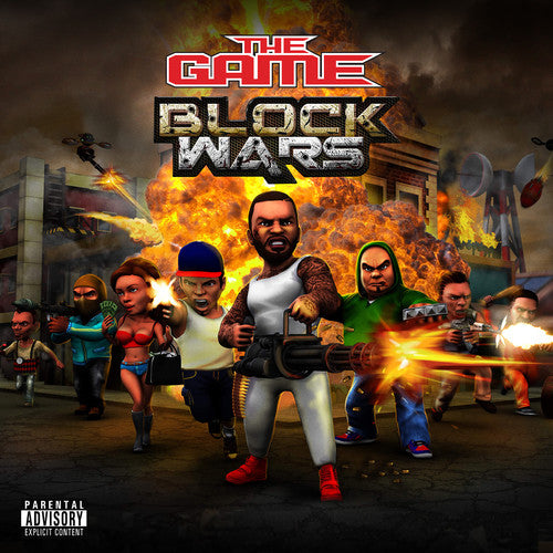 the album cover for The Game - Block Wars [Soundtrack]