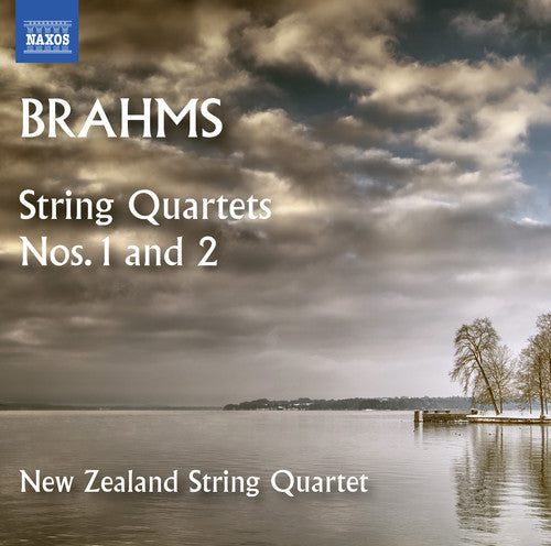 the album cover for Brahms / New Zealand String Quartet - Brahms: String Quartets, Nos. 1 & 2