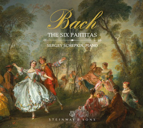 the album cover for J Bach S / Schepkin - Bach: The Six Partitas