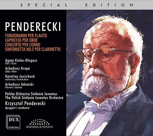 the album cover for Penderecki / Kielar-Dlugosz / Krupa - Penderecki: Concertos for Wind Instruments & Orchestra