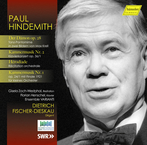 the album cover for Hindemith / Zoch-Westpha / Ensemble Variant - Hindemith: Der Damon & Herodiade