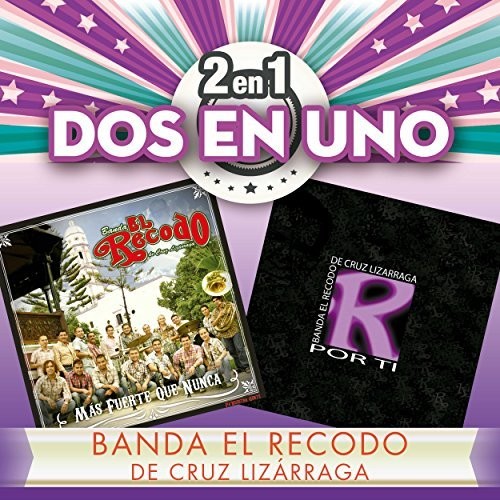 the album cover for Banda El Recodo De Cruz Lizarraga - 2en1