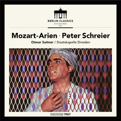 the album cover for Mozart / Peter Schreier - Mozart Opera Arias