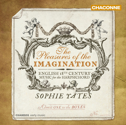 the album cover for W Croft / Yates - The Pleasures of the Imagination