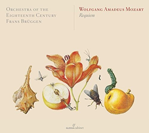 the album cover for Mozart / Orchestra Of The 18th Century - Mozart: Requiem, KV 626
