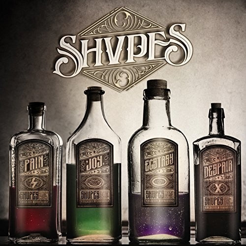 the album cover for SHVPES - Pain.Joy.Ecstacy.Despair.