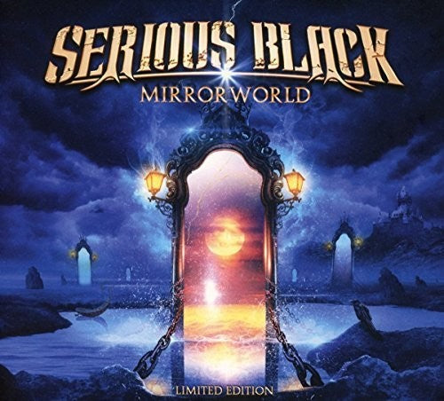the album cover for Serious Black - Mirrorworld [Limited Edition] [Digipak]