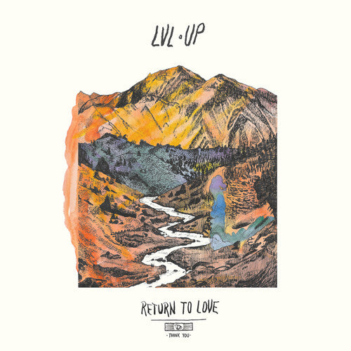 the album cover for LVL UP - Return to Love
