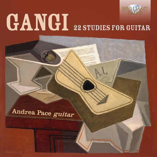 the album cover for Gangi / Andrea Pace - Gangi: 22 Studies For Guitar