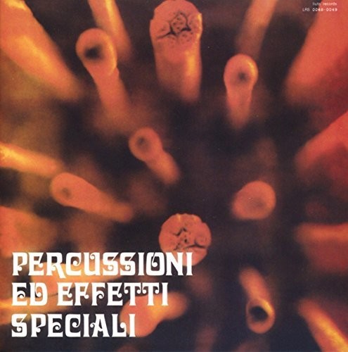 the album cover for Umiliani - Percussioni Ed Effetti Special