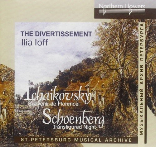 the album cover for The Divertissement - Tchaikovsky: Souvenir De Flornce Schoenberg