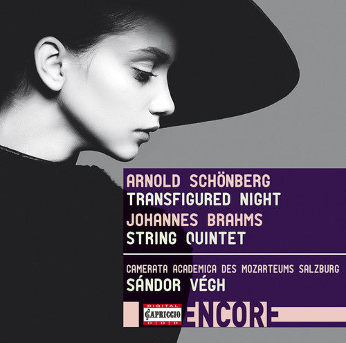 the album cover for Brahms / Vegh - Johannes Brahms: String Quintet