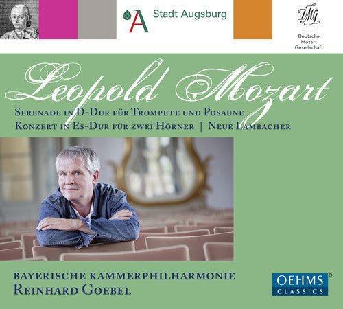 the album cover for Bayerische Kammerphilharmonie - Leopold Mozart: Orchestral Works