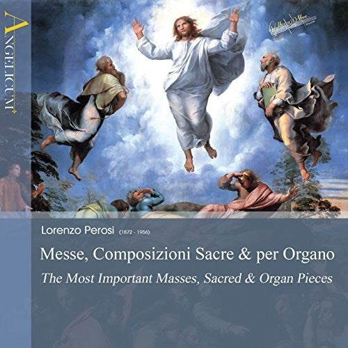 the album cover for Perosi / Zambelli / Chigioni - Perosi: Messe / Composizioni Sacre & per Organo