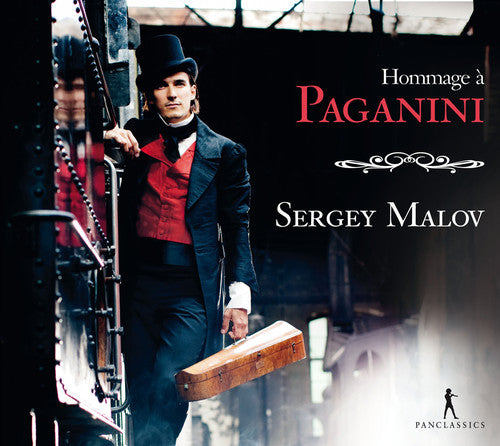 the album cover for Christoskov / Malov - Hommage a Paganini