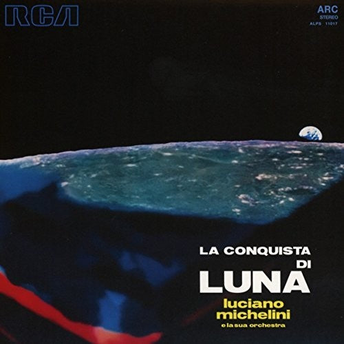 the album cover for Michelini E La Sua Orchestra - La Conquista di Luna