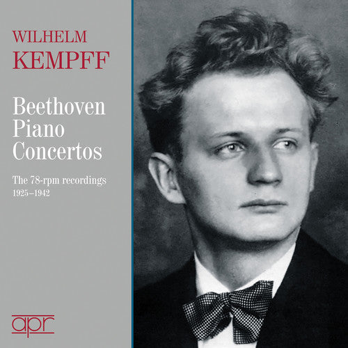 the album cover for Wilhelm Kempff - Beethoven: Piano Concertos