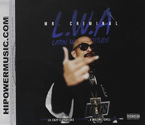 the album cover for Mr Criminal - L.w.a.