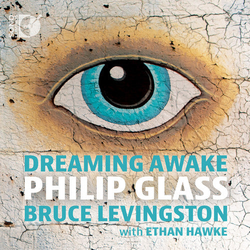 the album cover for Ginsberg / Hawke / Levingston - Glass: Dreaming Awake