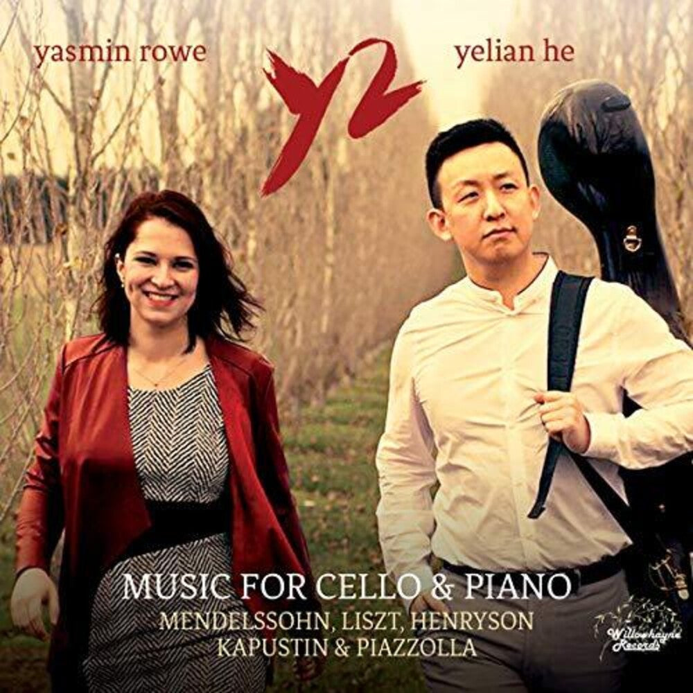 the album cover for Yasmin Rowe - Plays Music for Cello & Piano