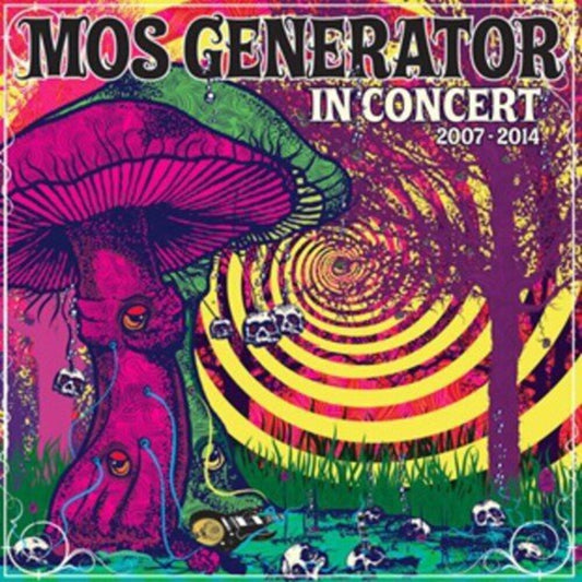 the album cover for Mos Generator - In Concert 2007 - 2014