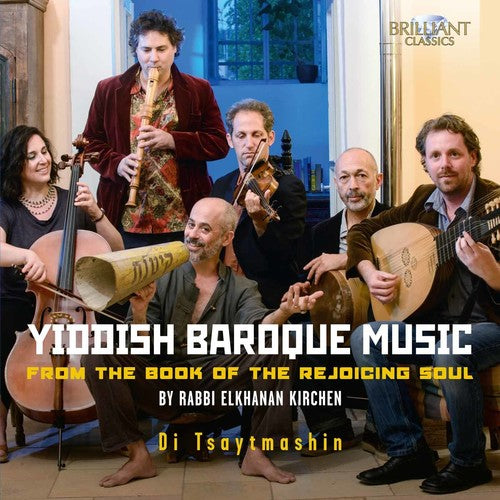the album cover for Di Tsaytmashin - Yiddish Baroque Music