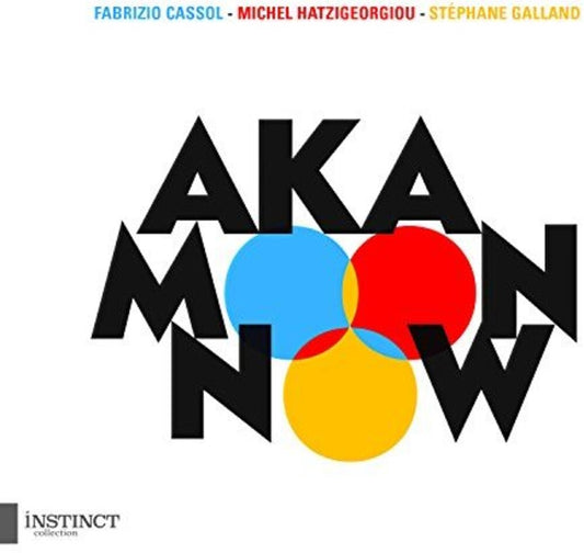 the album cover for Aka Moon - Now