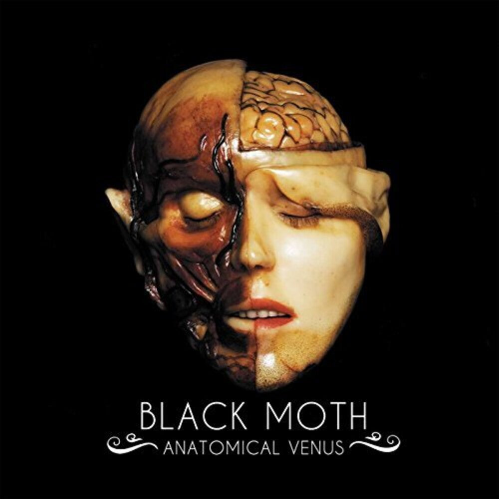 the album cover for Black Moth - Anatomical Venus