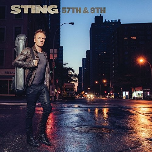 the album cover for Sting - 57th & 9th