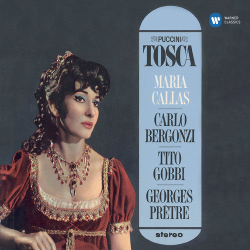 the album cover for Callas / Di Stefano / Gobbi / Puccini - Puccini: Tosca
